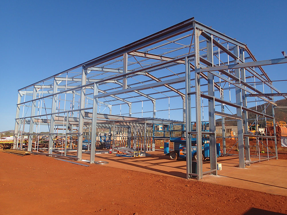 Yalgorup Building Structural Steel Construction